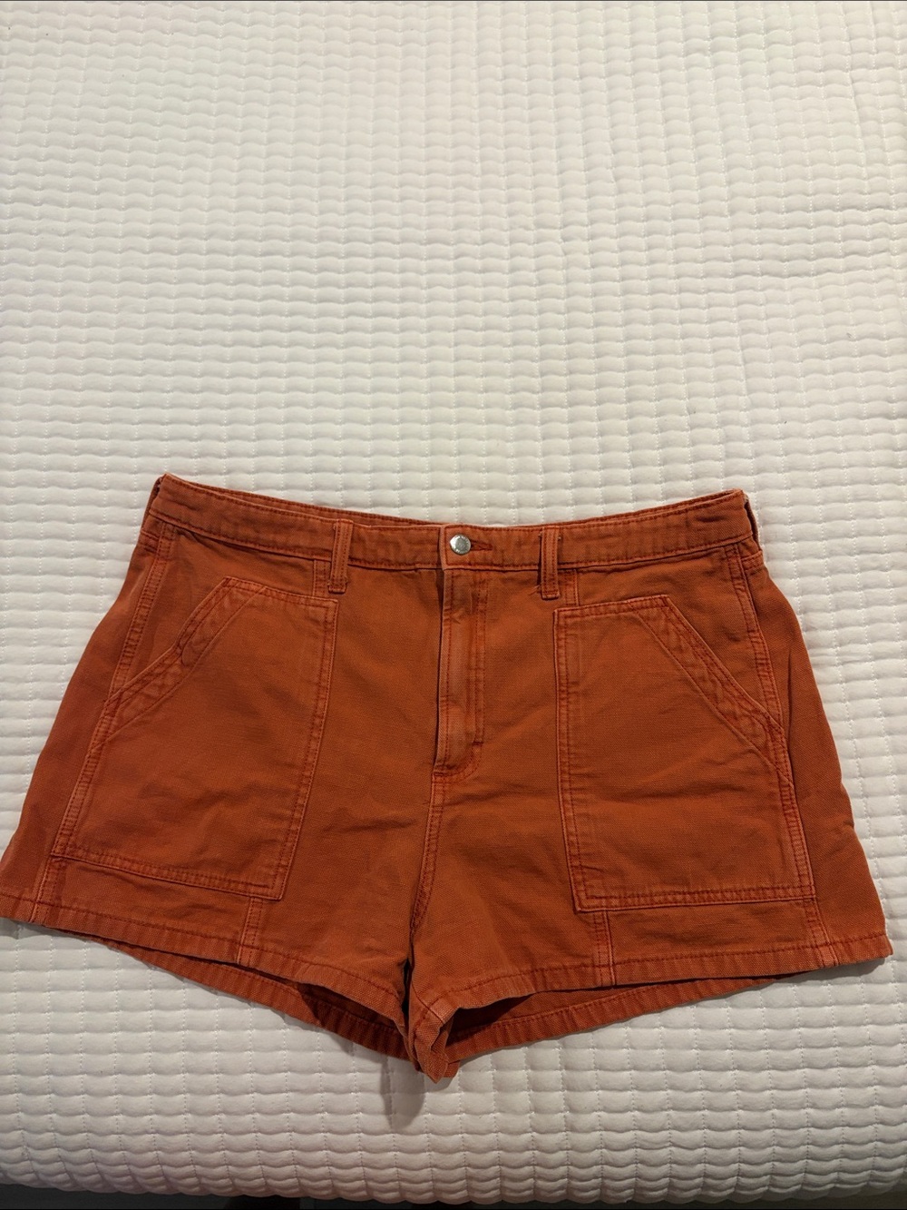 Universal Thread Women's Orange Utility Shorts